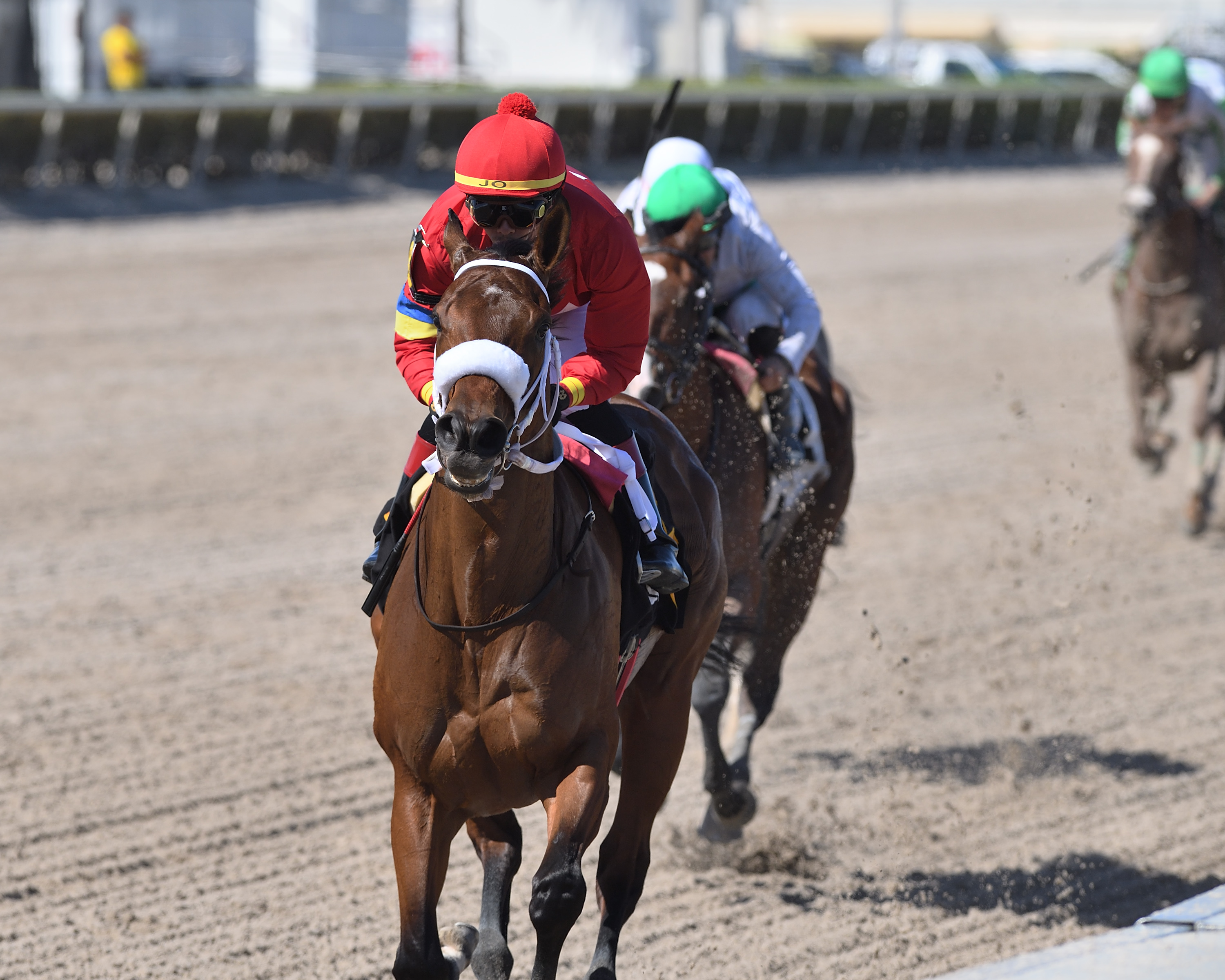 Letruska wins the Royal Delta.02.26.2022