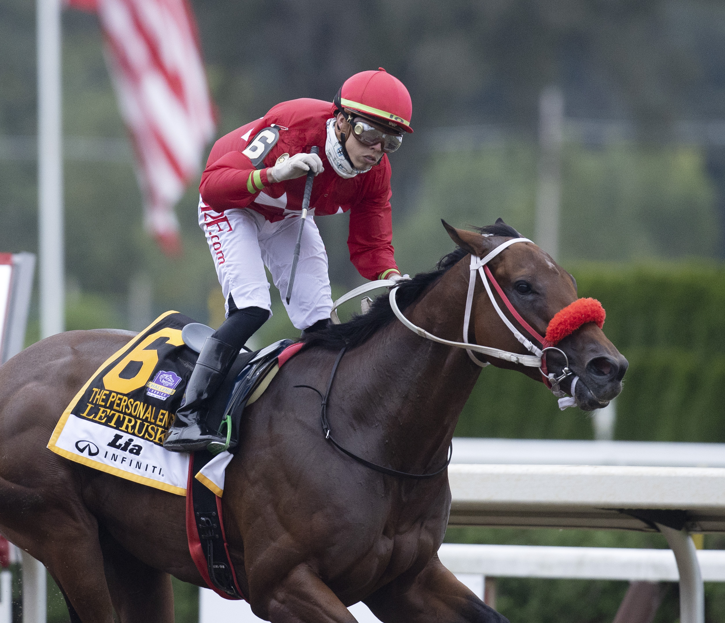Letruska wins Personal Ensign 8-28-2021