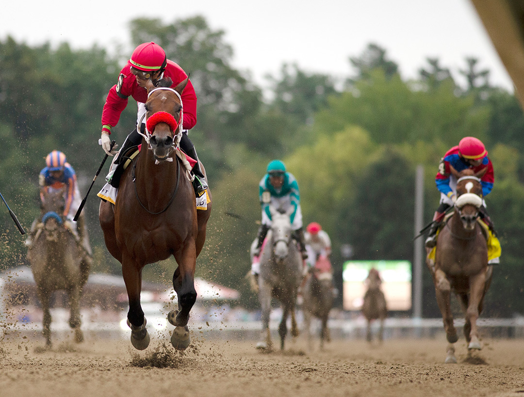 Letruska wins the 2021 Personal Ensign at Saratoga