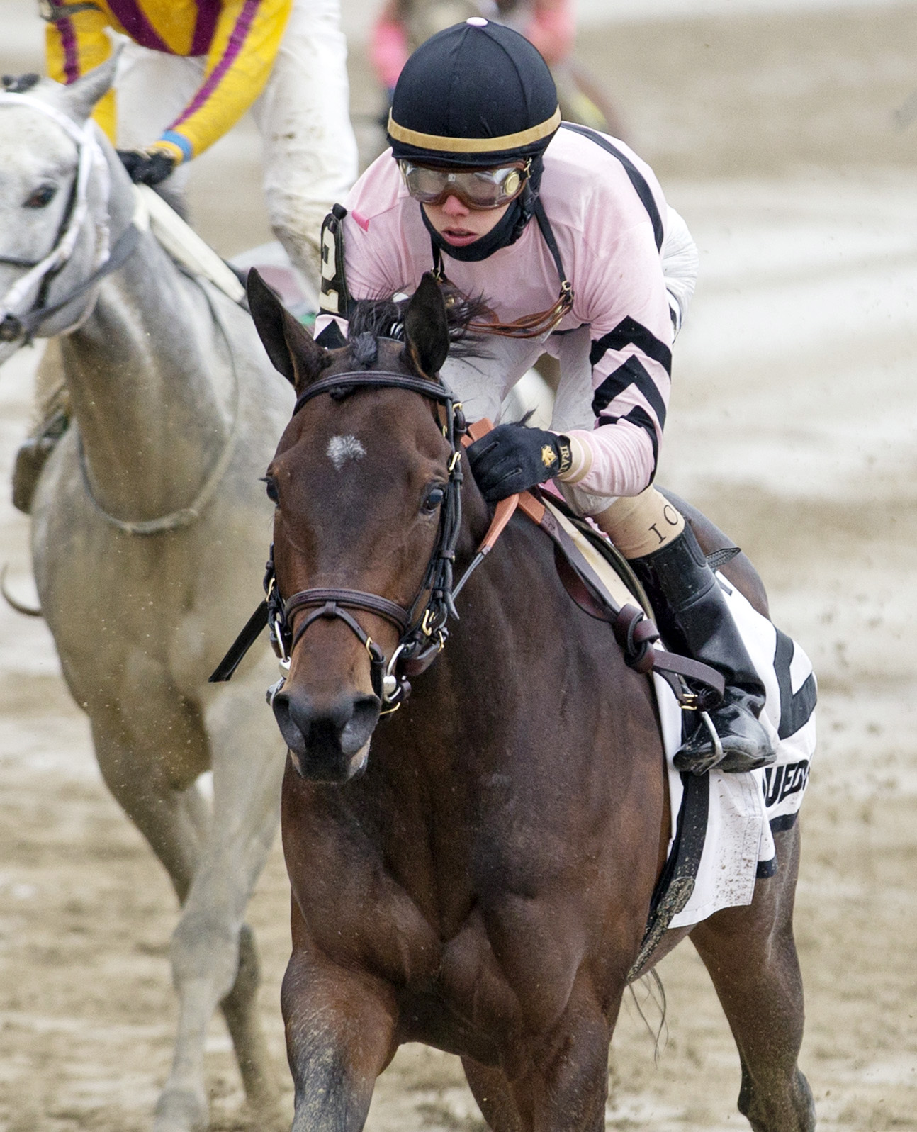 Lewis Bay wins the Gazelle Stakes