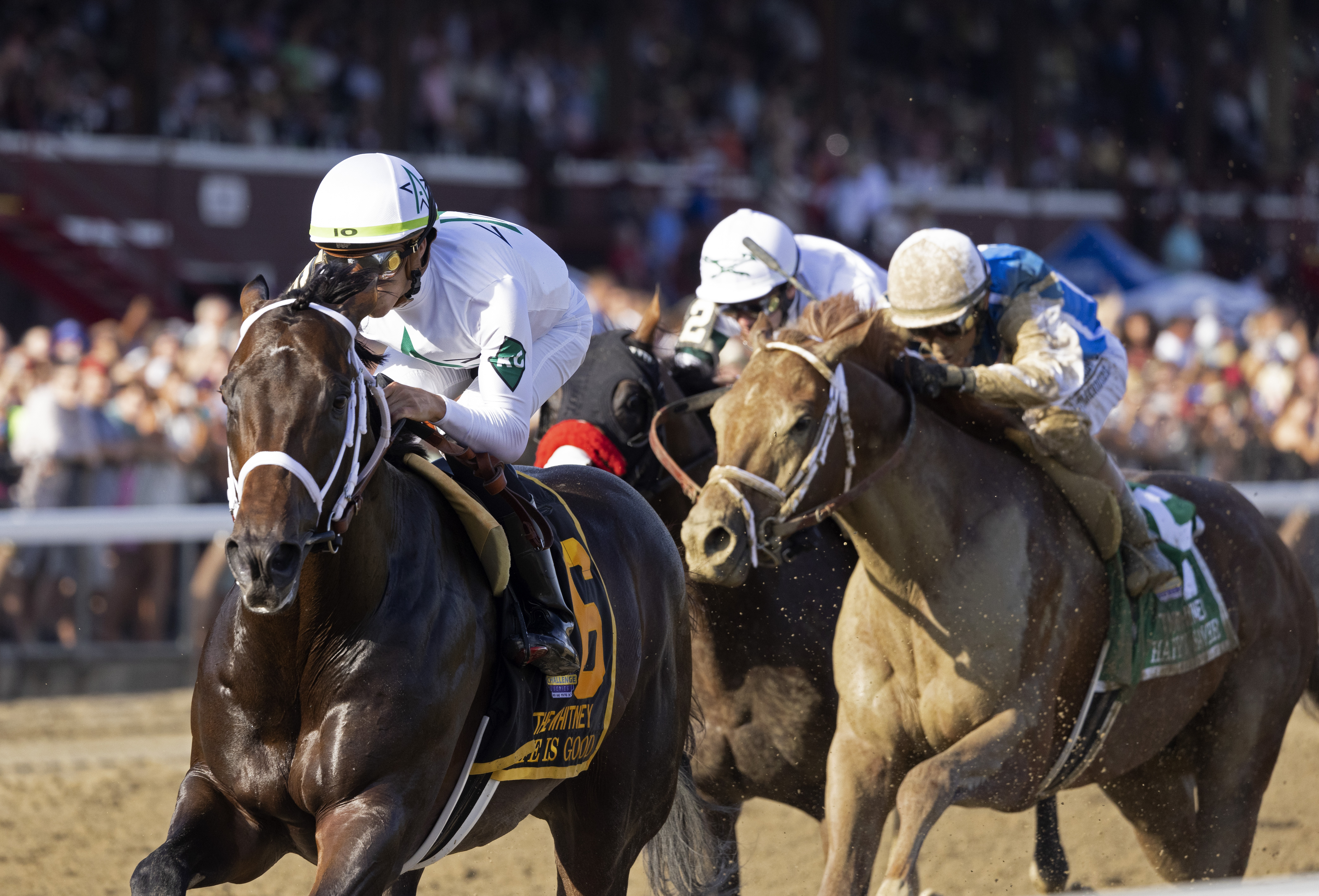 Life Is Good wins the Whitney 8-6-2022