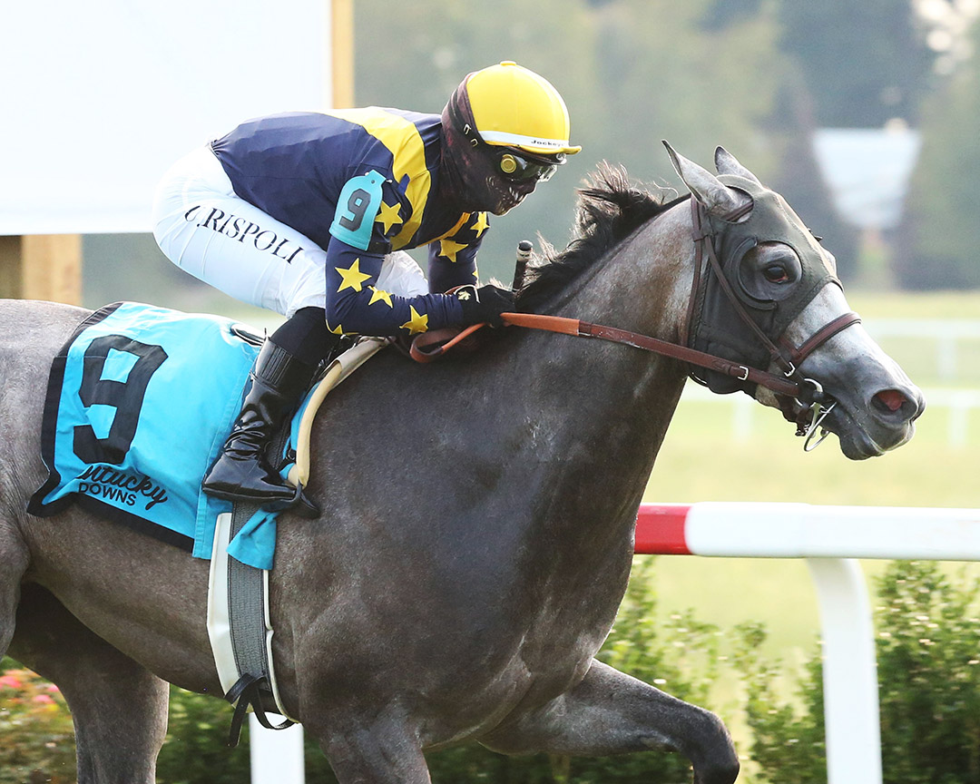 Lighthouse wins the 2020 Music City Stakes at Kentucky Downs