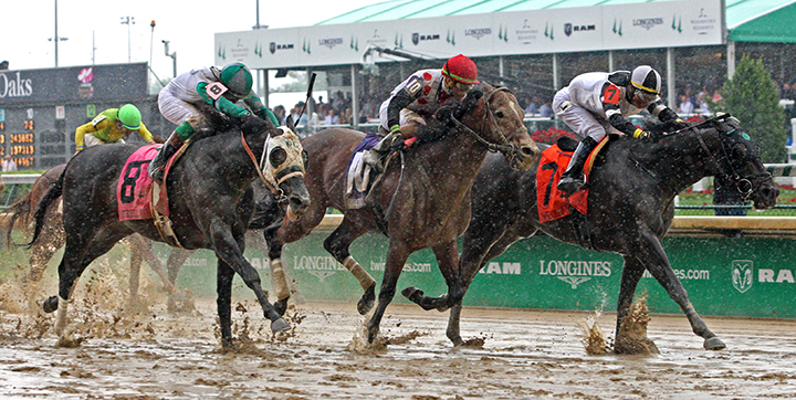 Warrior's Club finishes second in the Churchill Downs Stakes