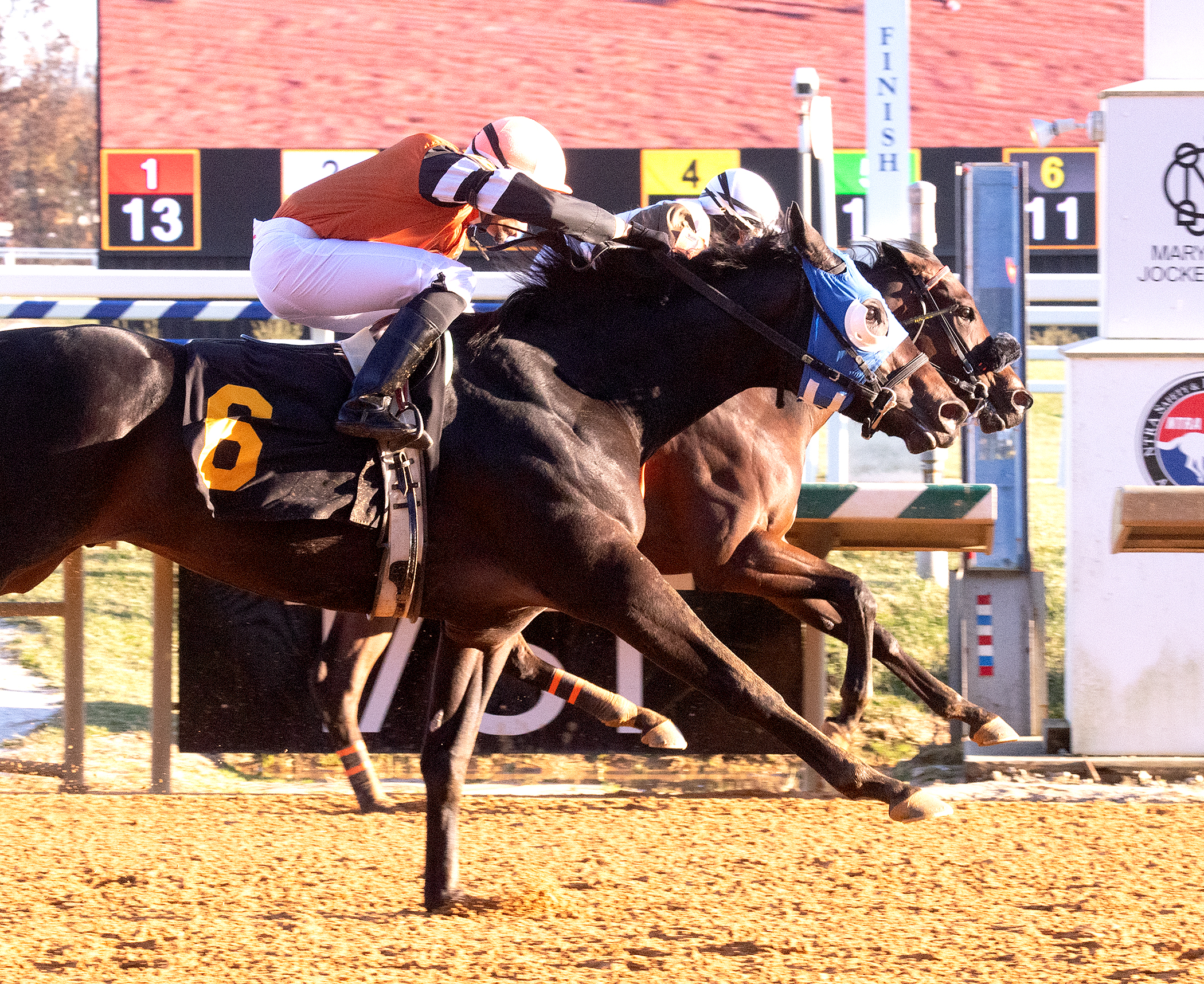 Local Motive (rear) wins James Lewis 11-13-2021