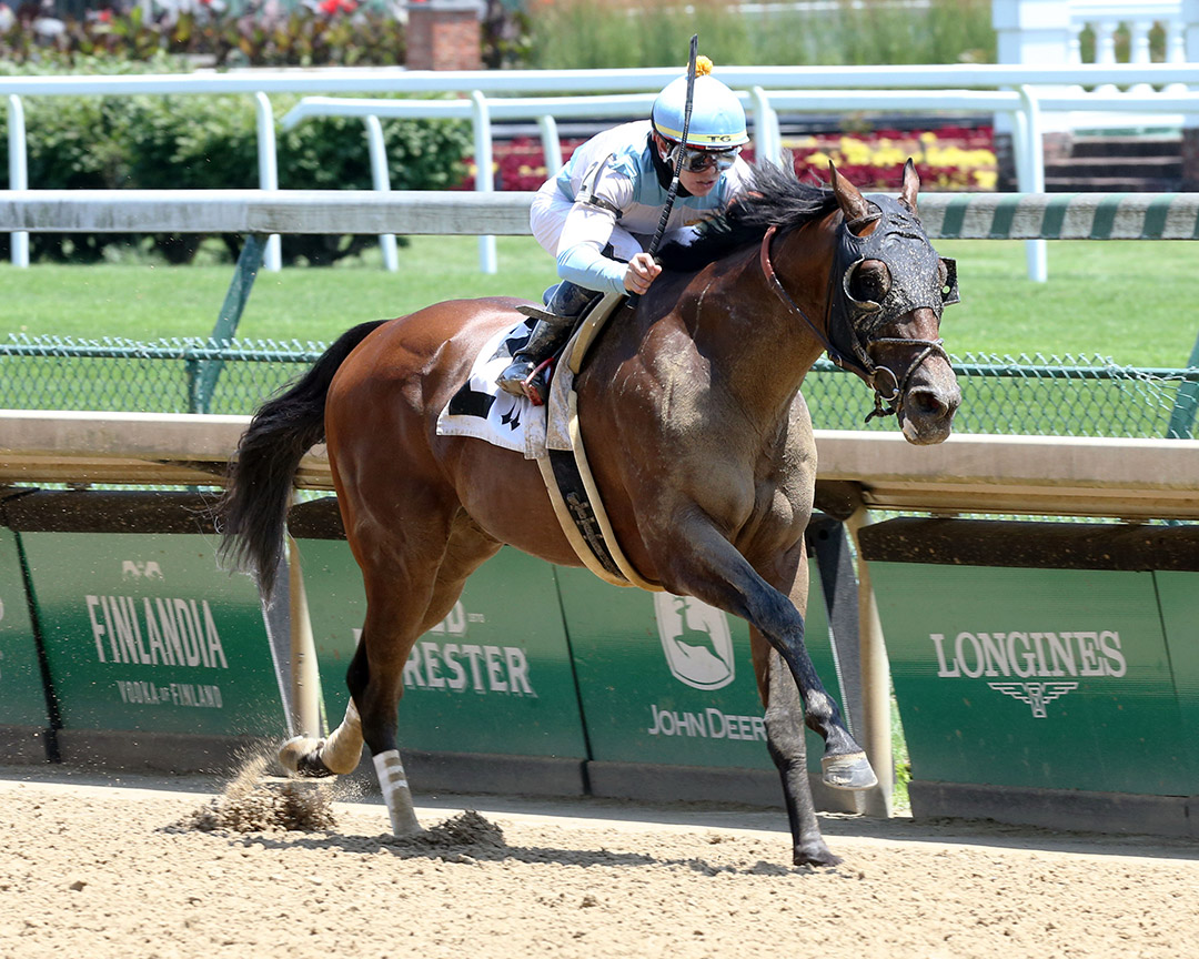 Locally Owned wins a June 26 allowance at Churchill Downs