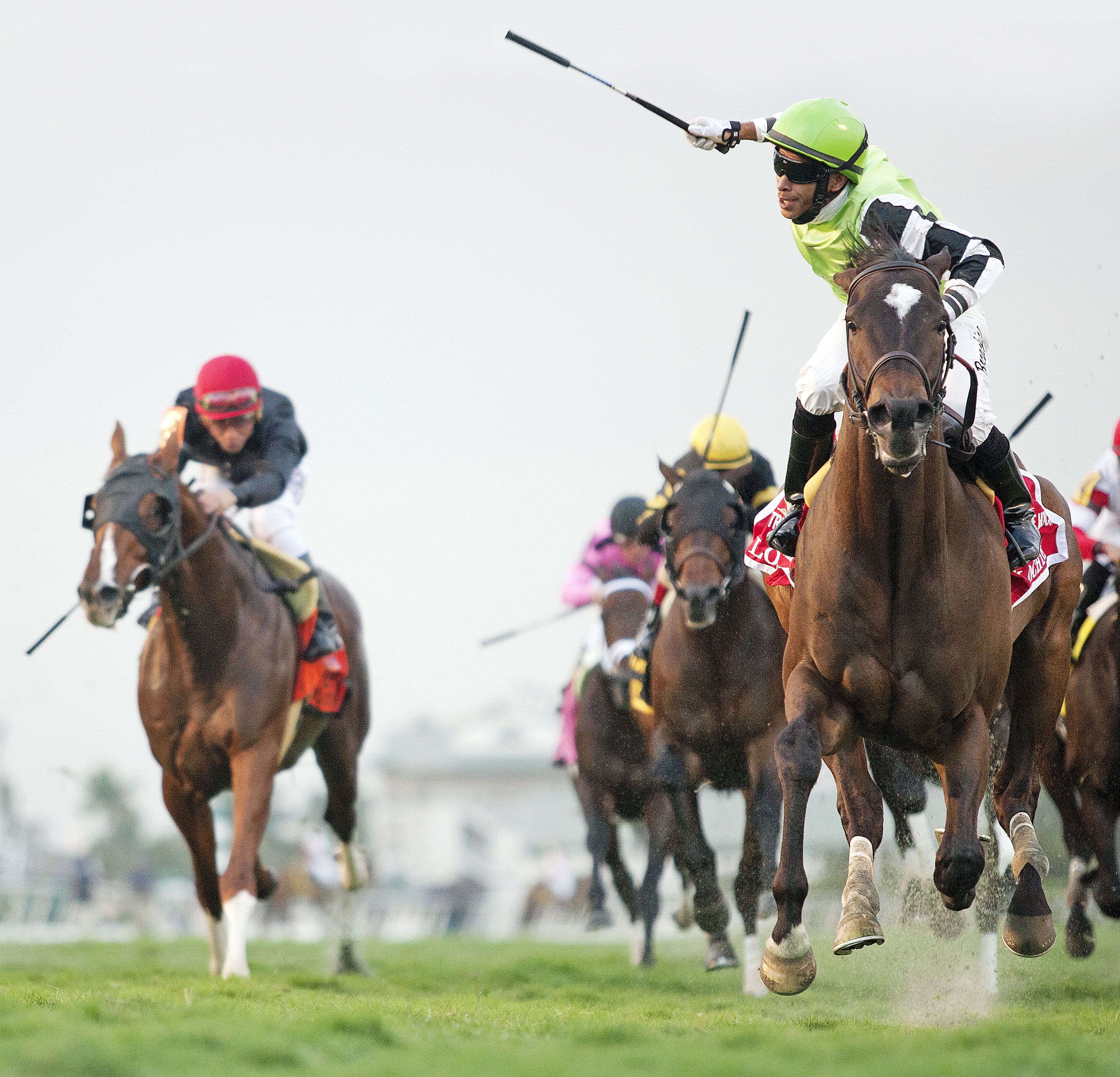 Lochte wins the Gulfstream Park Turf Handicap