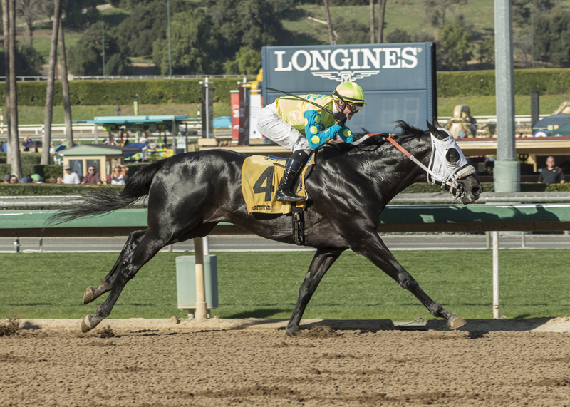 Lombo wins 2018 Robert B. Lewis Stakes