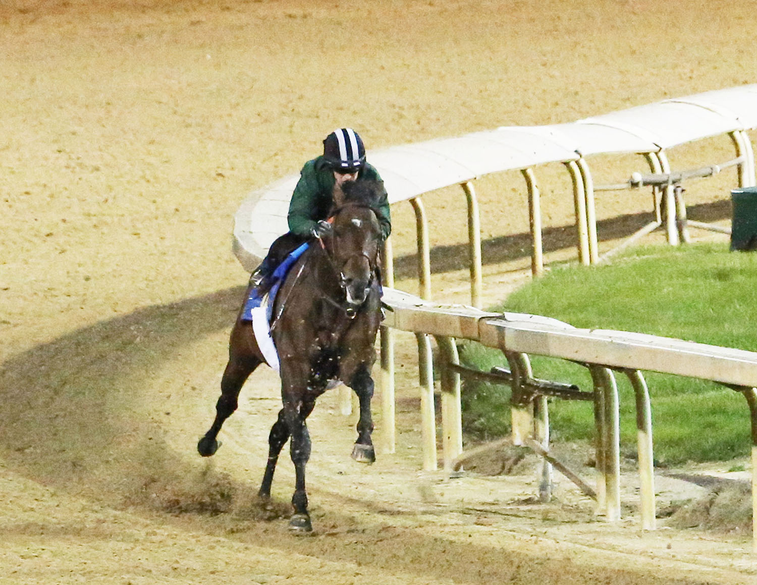 Lone Sailor trains at Churchill on April 19