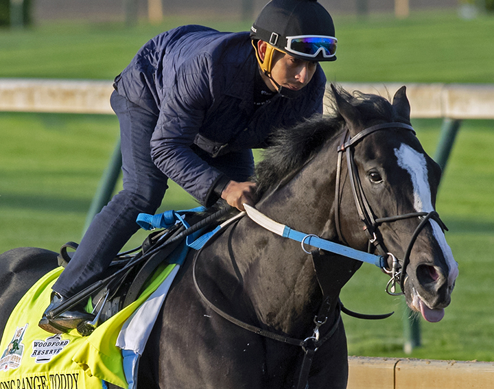 Long Range Toddy trains at Churchill on April 29