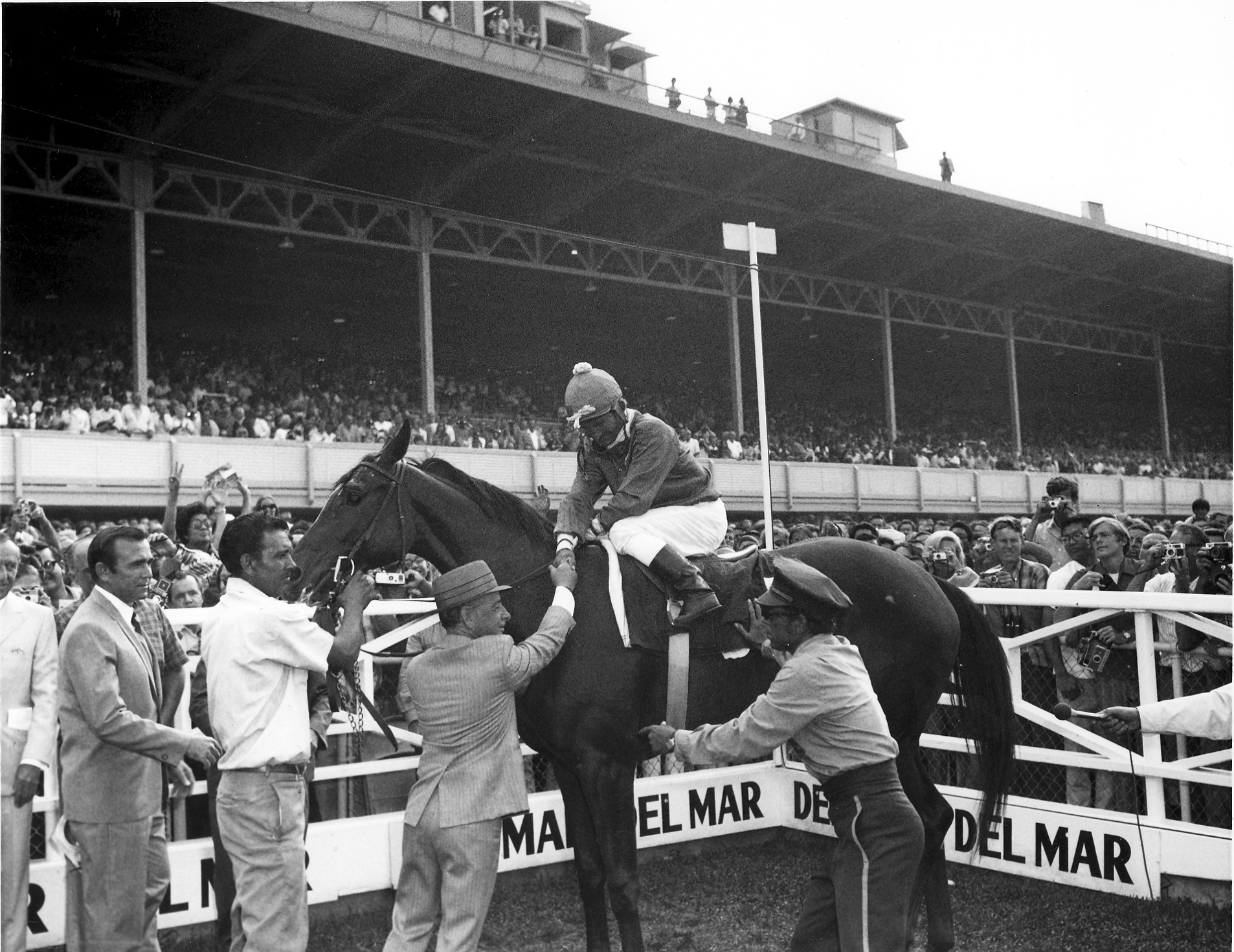 Bill Shoemaker and John Longden