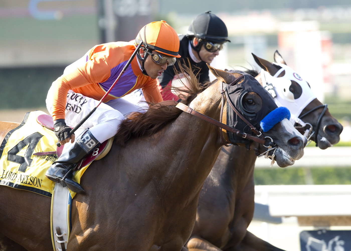 Lord Nelson wins the Triple Bend