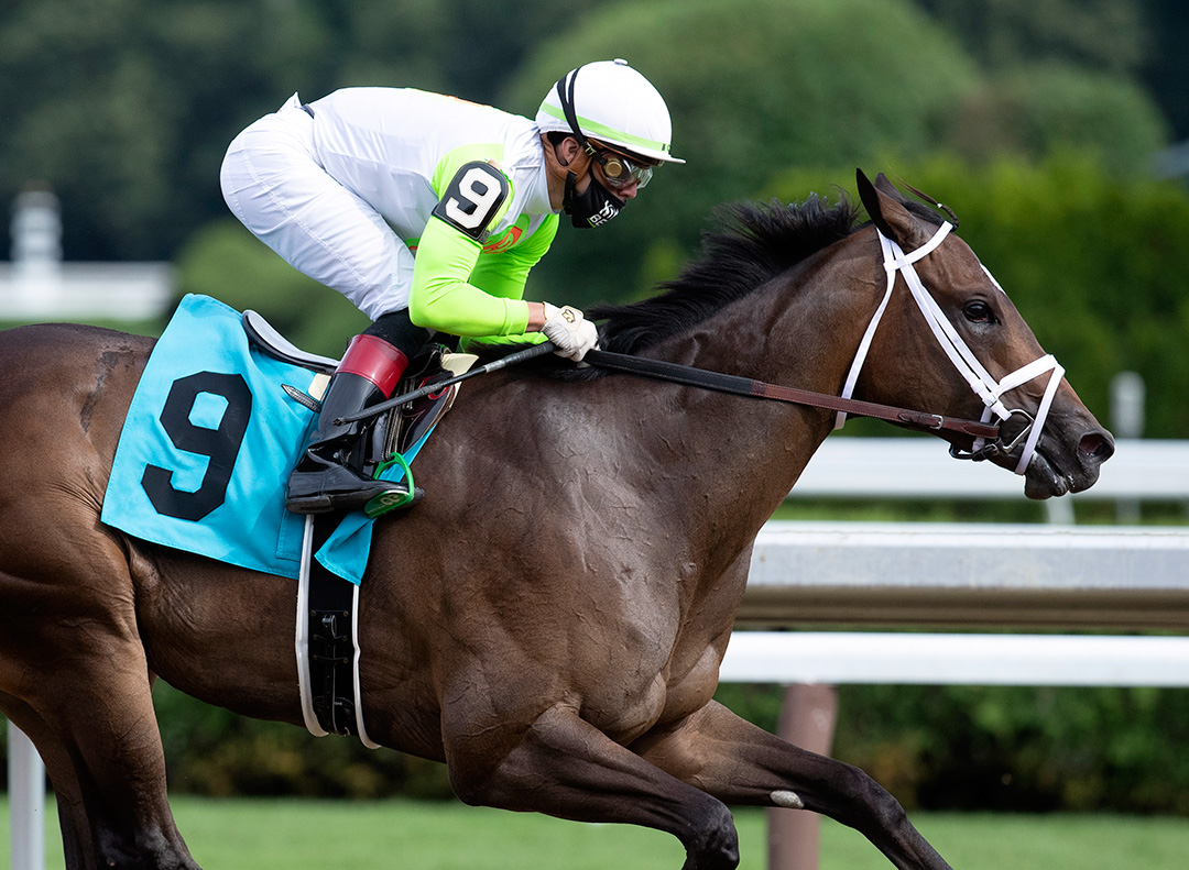 Lucifers Lair wins a July 29 maiden race at Saratoga