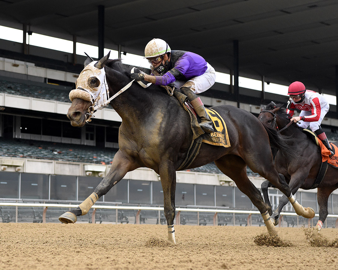 Lucky Move wins the 2020 Empire Distaff Handicap at Belmont Park