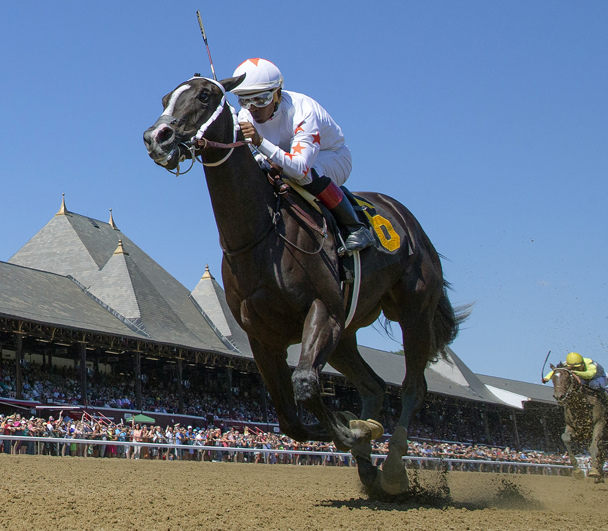 Lyrical Lady wins a July 20 maiden race