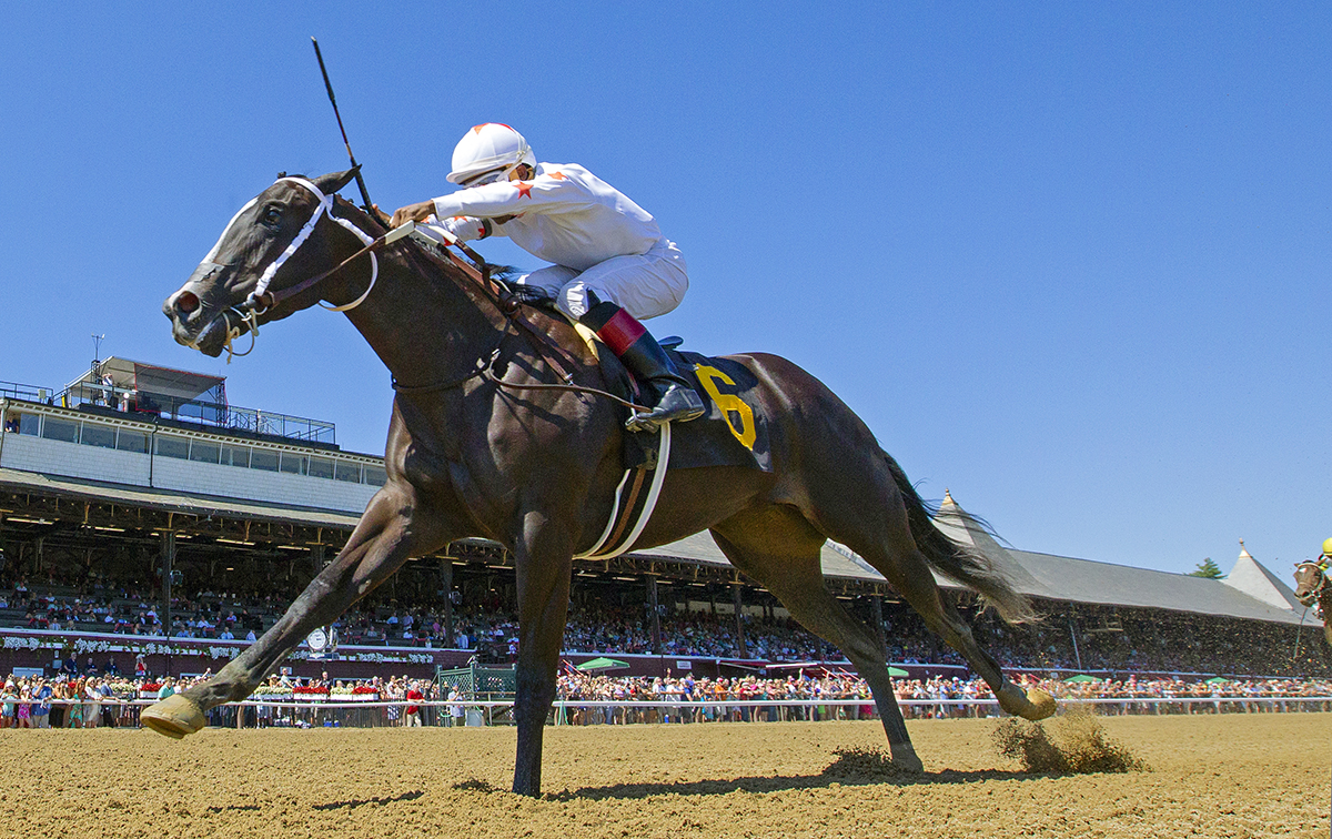 Lyrical Lady wins a July 20 maiden race