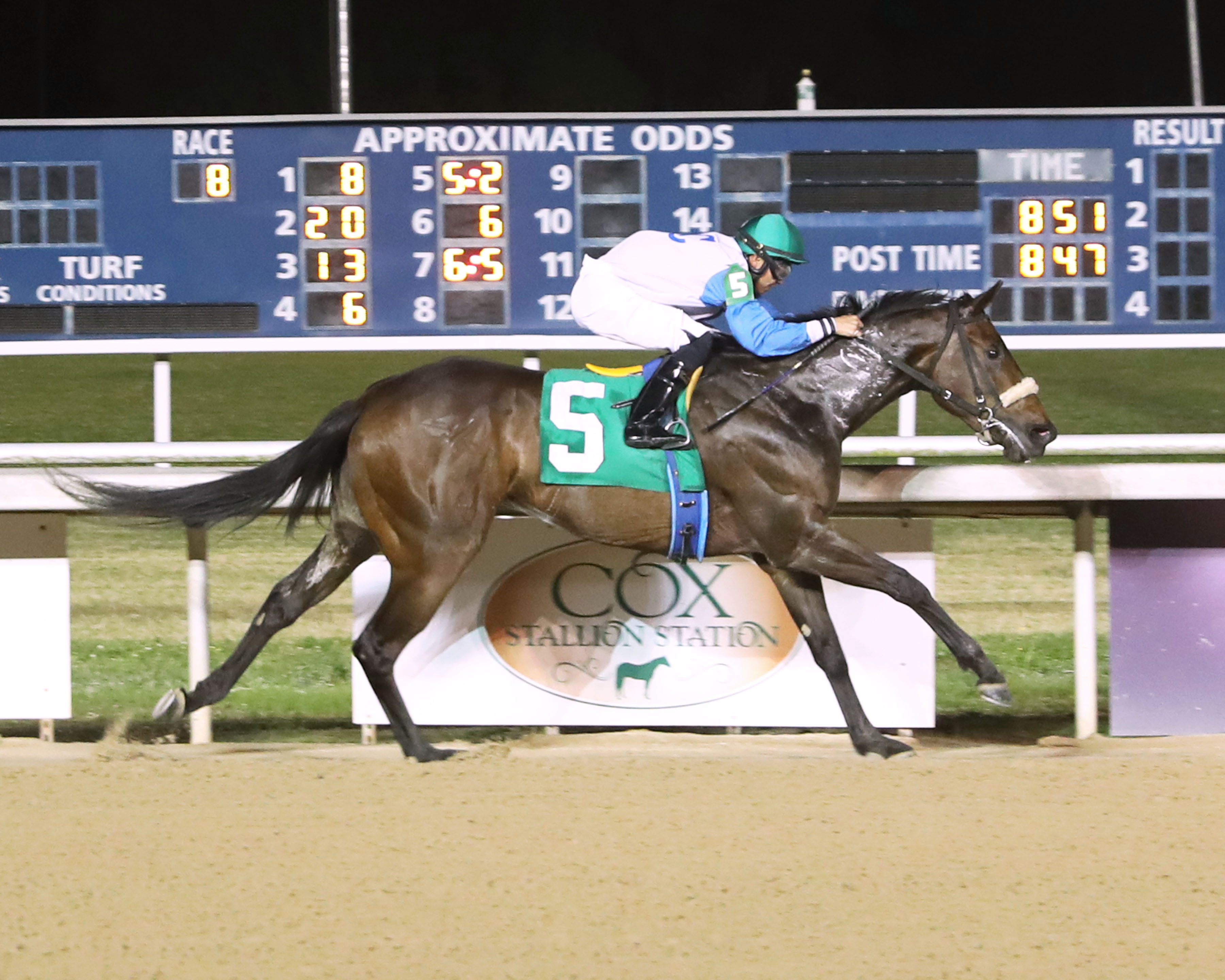 Miss Jana wins Acadania Stakes 4-15-2022