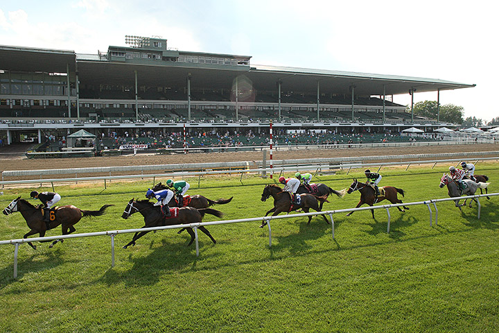 Monmouth racing, July 2020