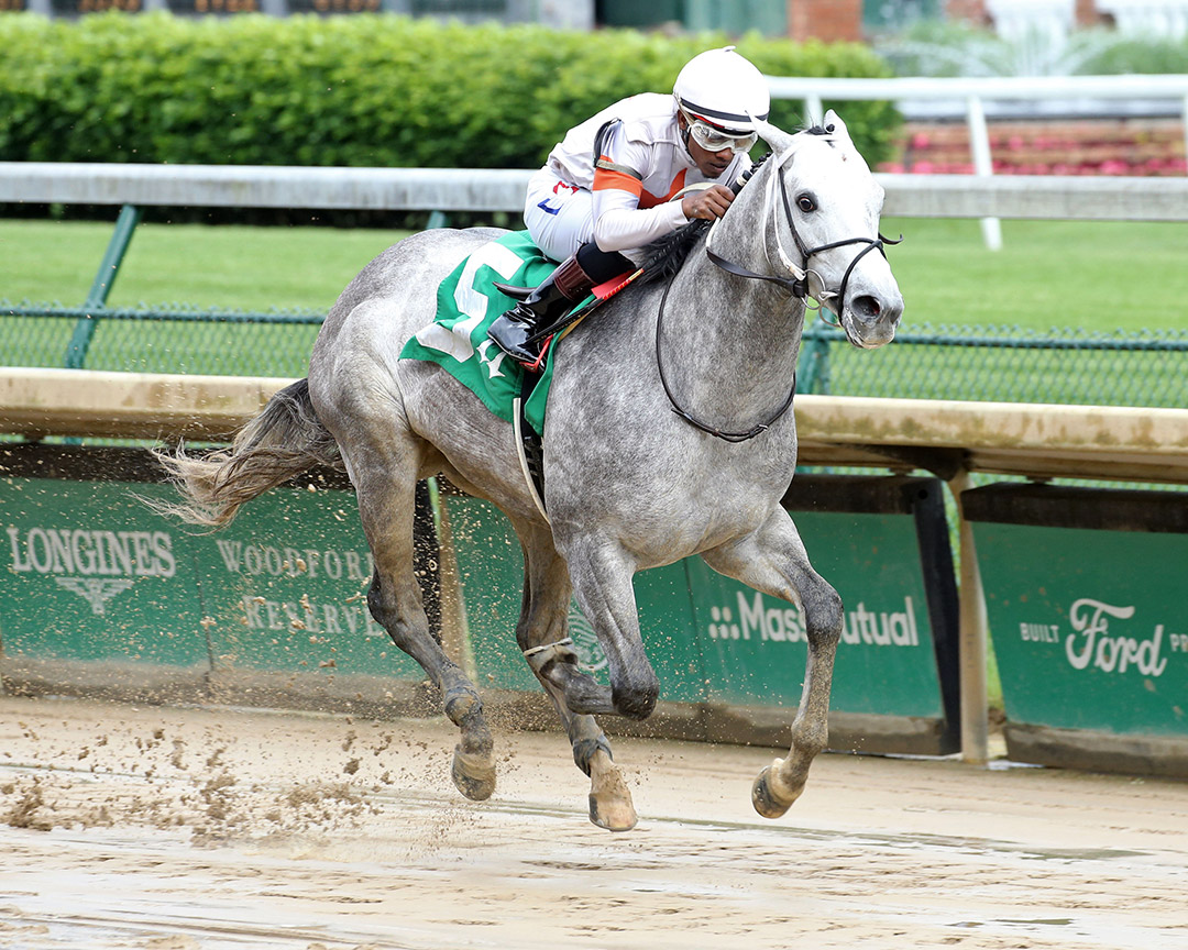 Macron wins a May 9 maiden race at Churchill Downs