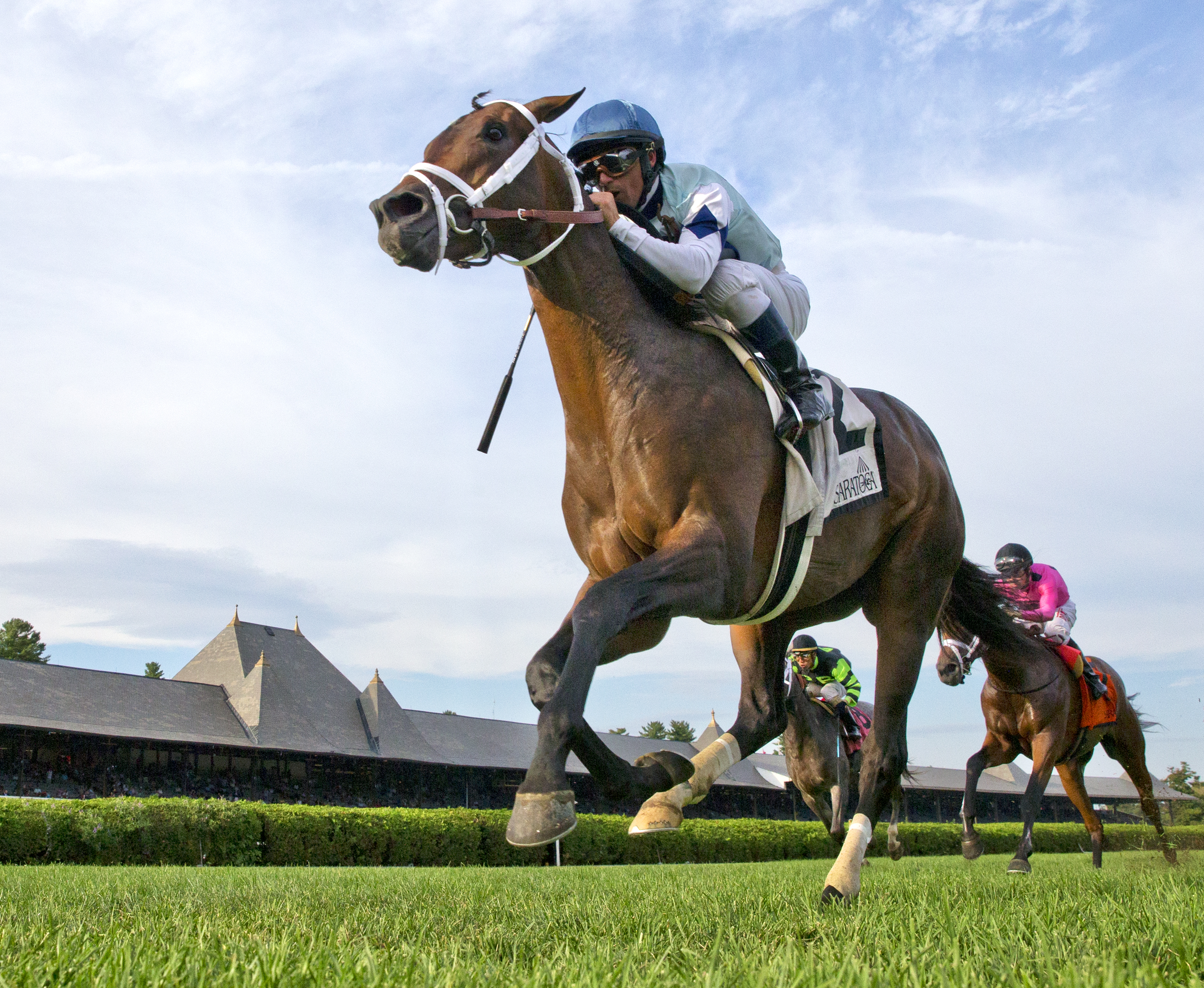 Made You Look wins the With Anticipation Stakes