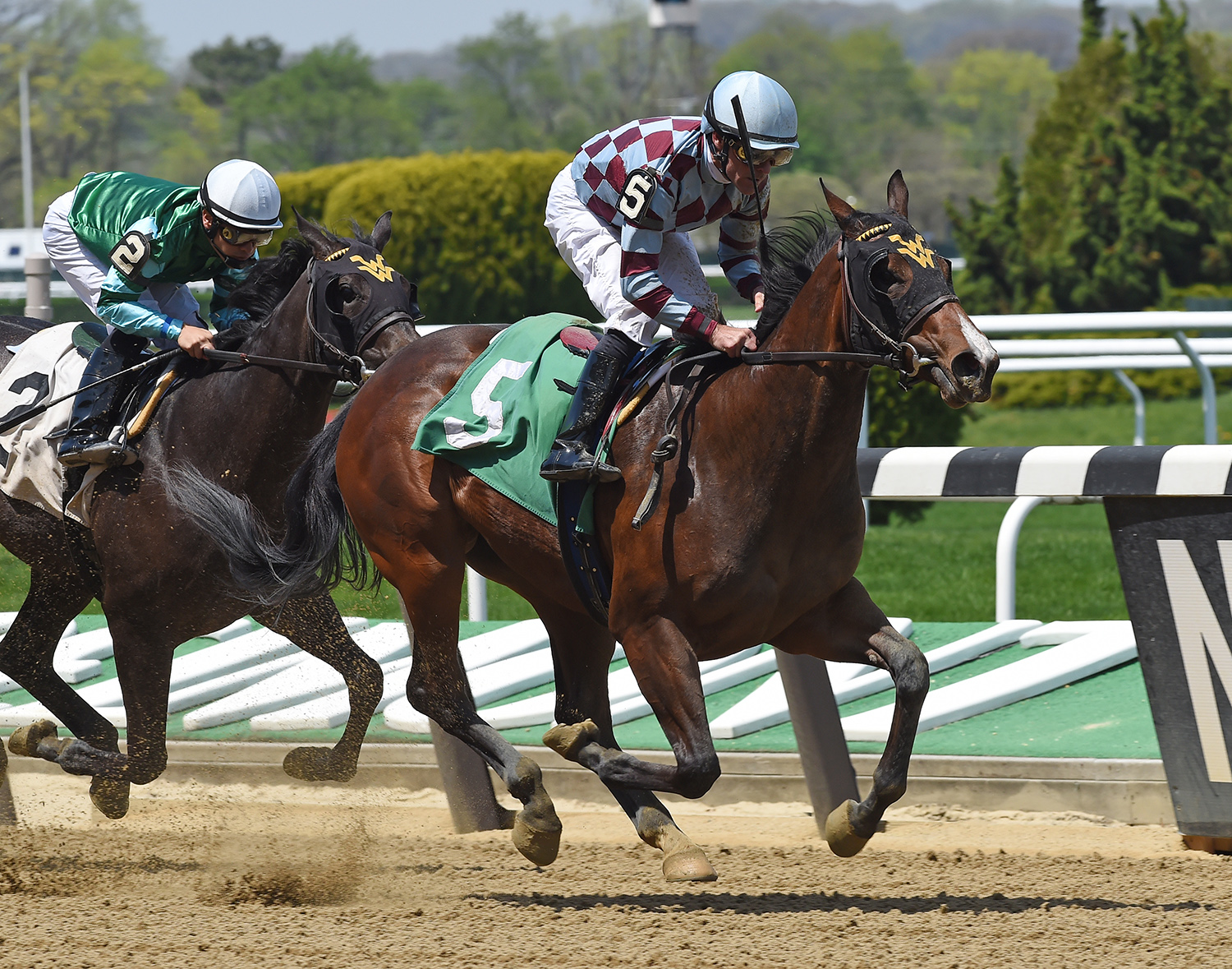 Mae Never No wins a May 3 maiden race