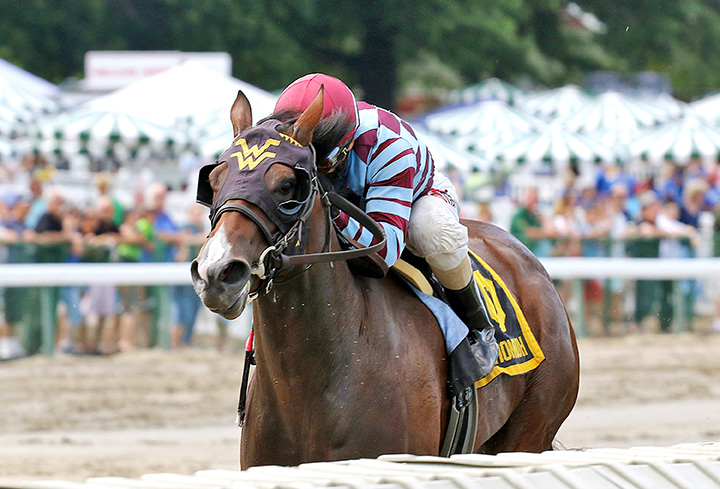 Mae Never No wins the 2018 Colleen Stakes