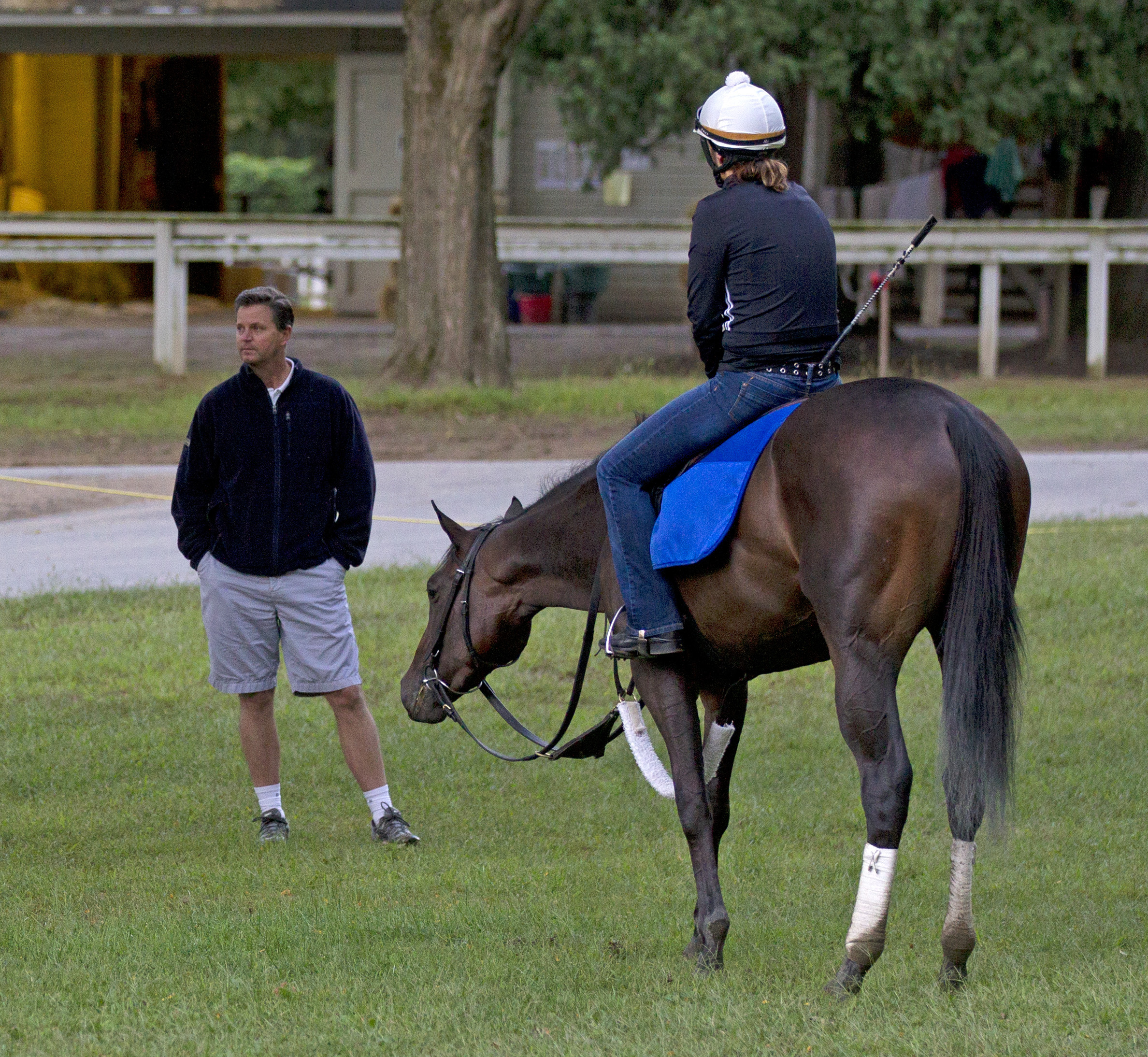 Al Stall Jr. at Saratoga