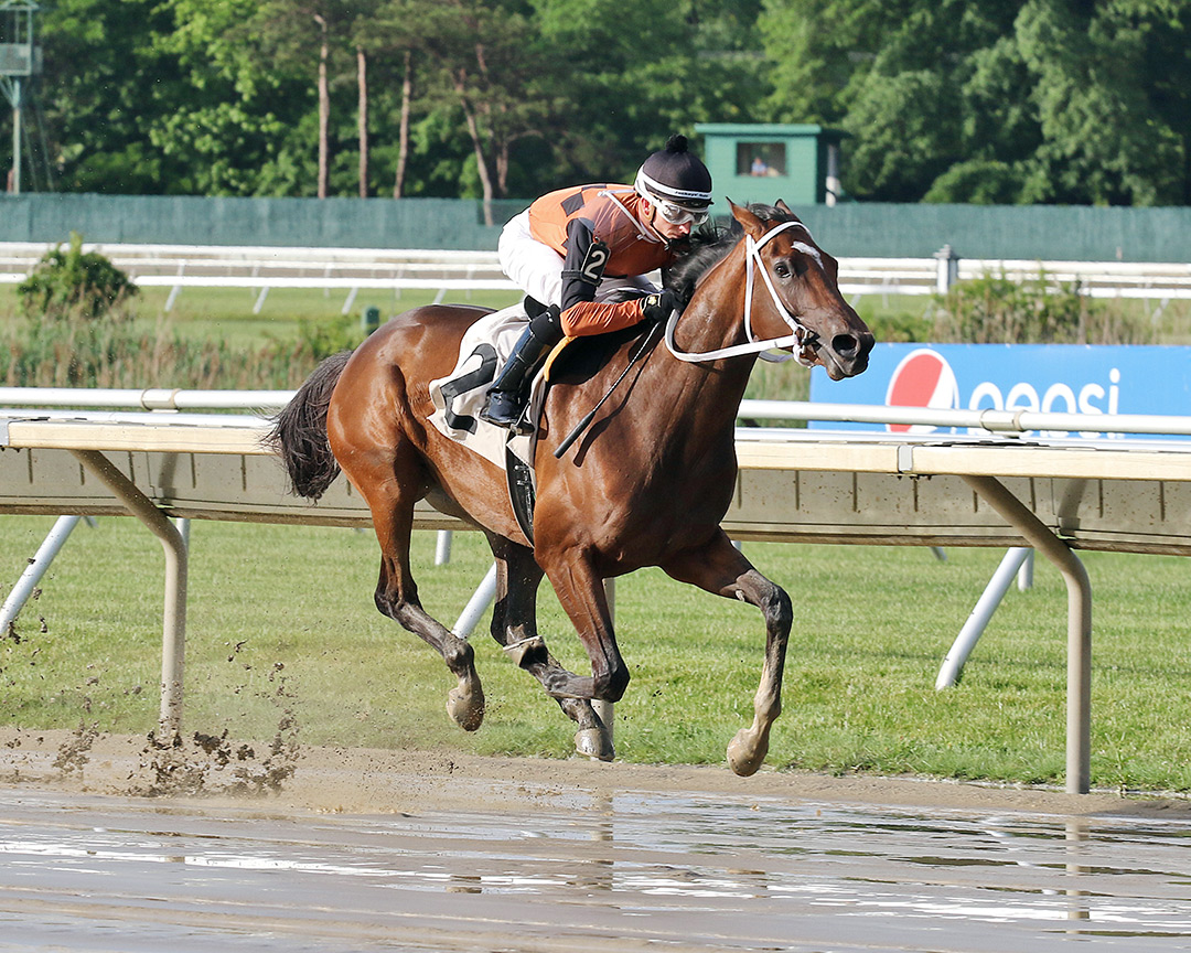Mainstay wins a June 4 maiden race at Monmouth Park