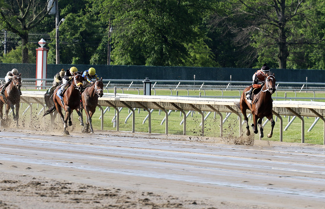 Mainstay wins a June 4 maiden race at Monmouth Park