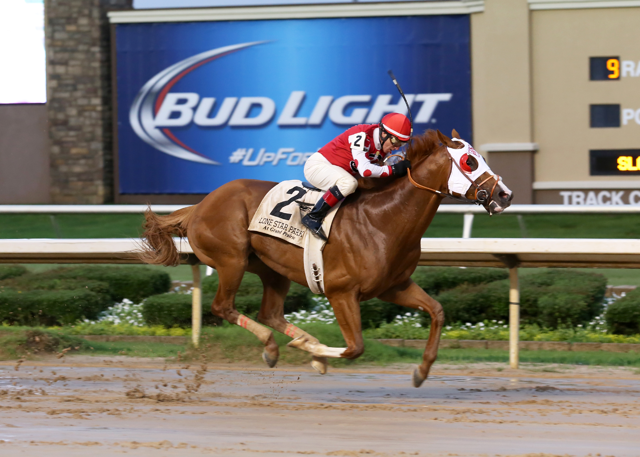 Majestic City wins the Lone Star Park Handicap