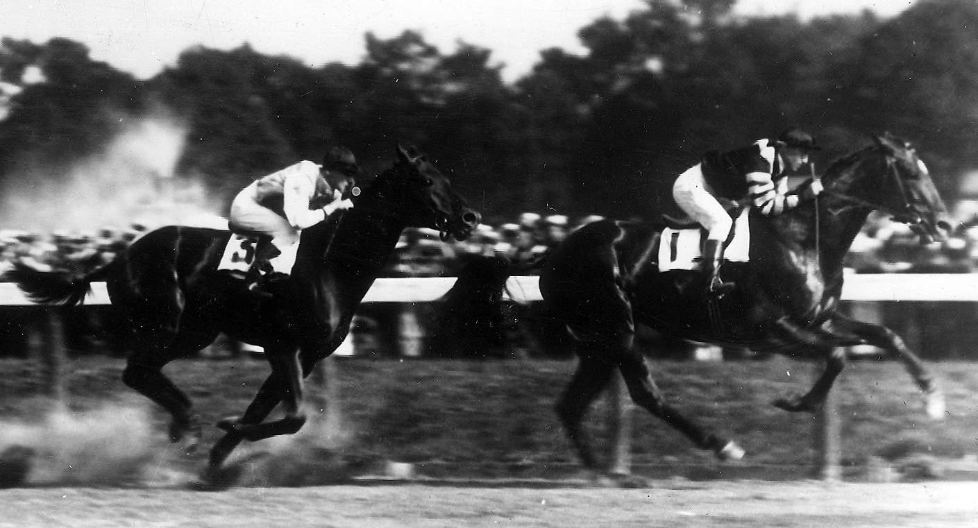 Man o' War wins 1920 Travers