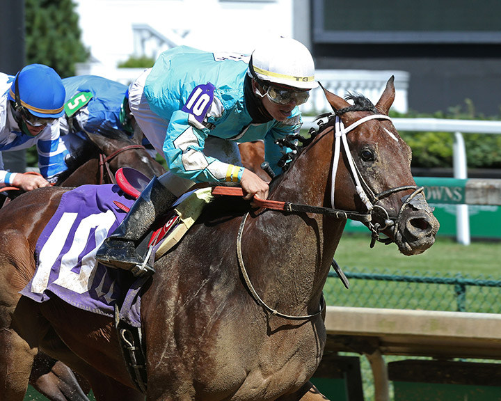 Man in the Can wins a June 12 allowance at Churchill