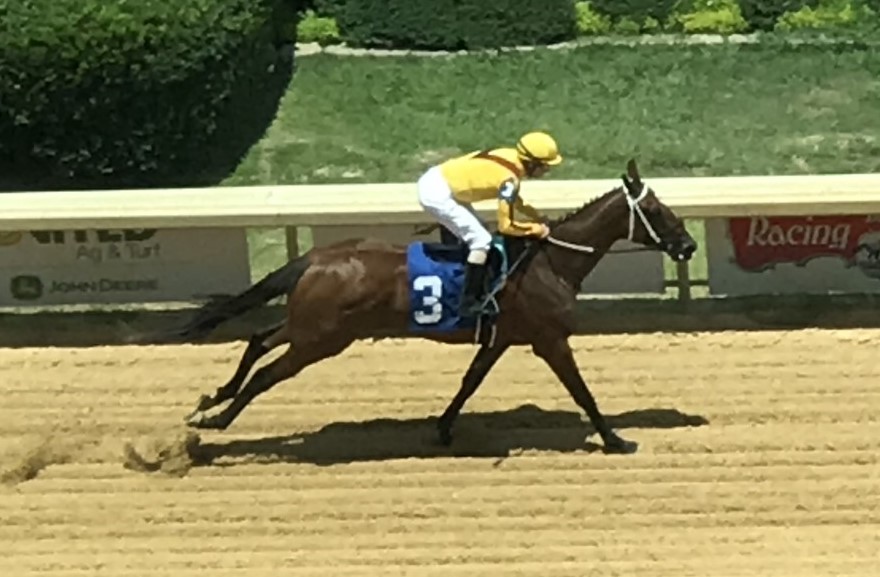Marceline wins Lone Star maiden race on July 2 2022