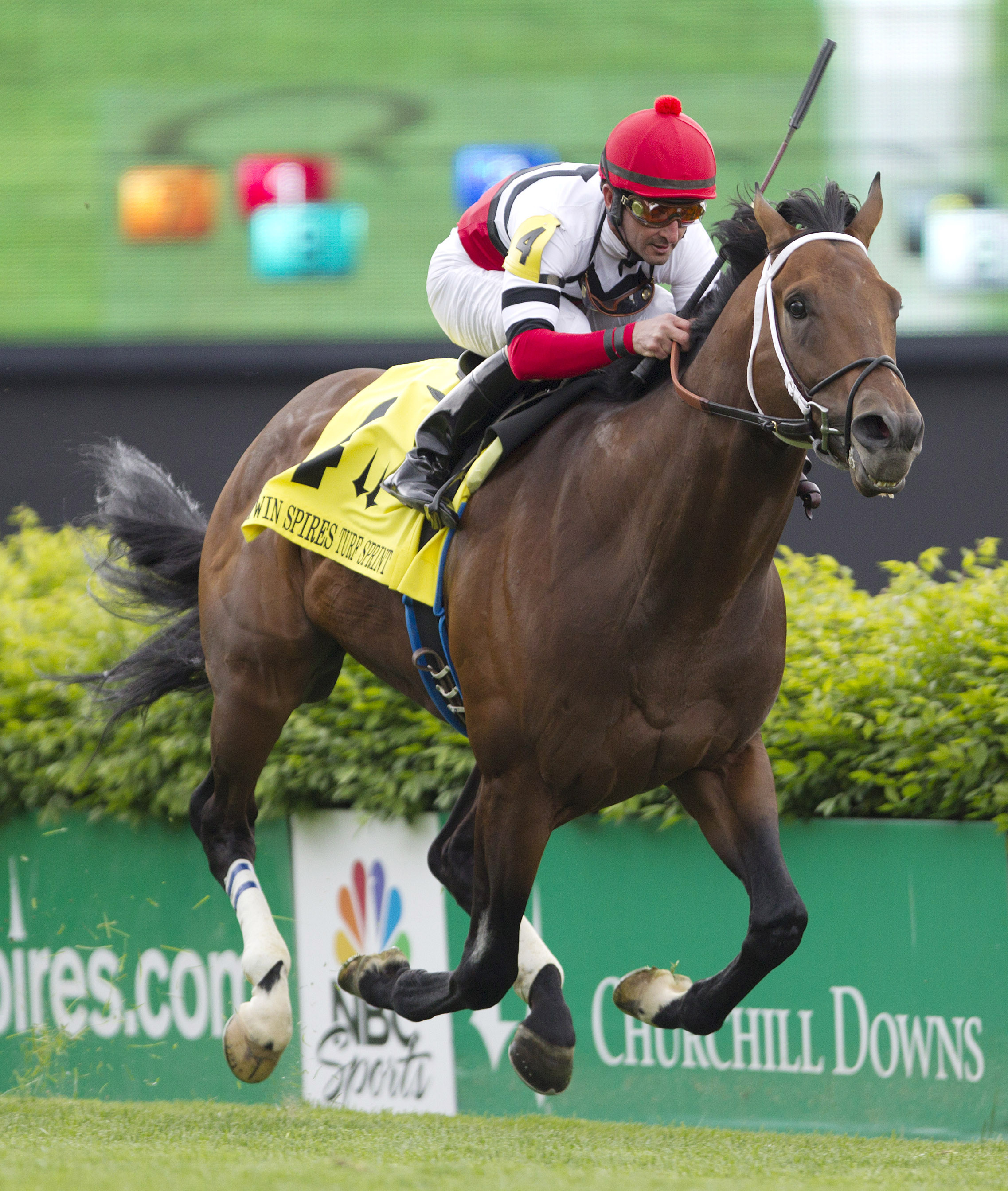 Marchman wins the Turf Sprint