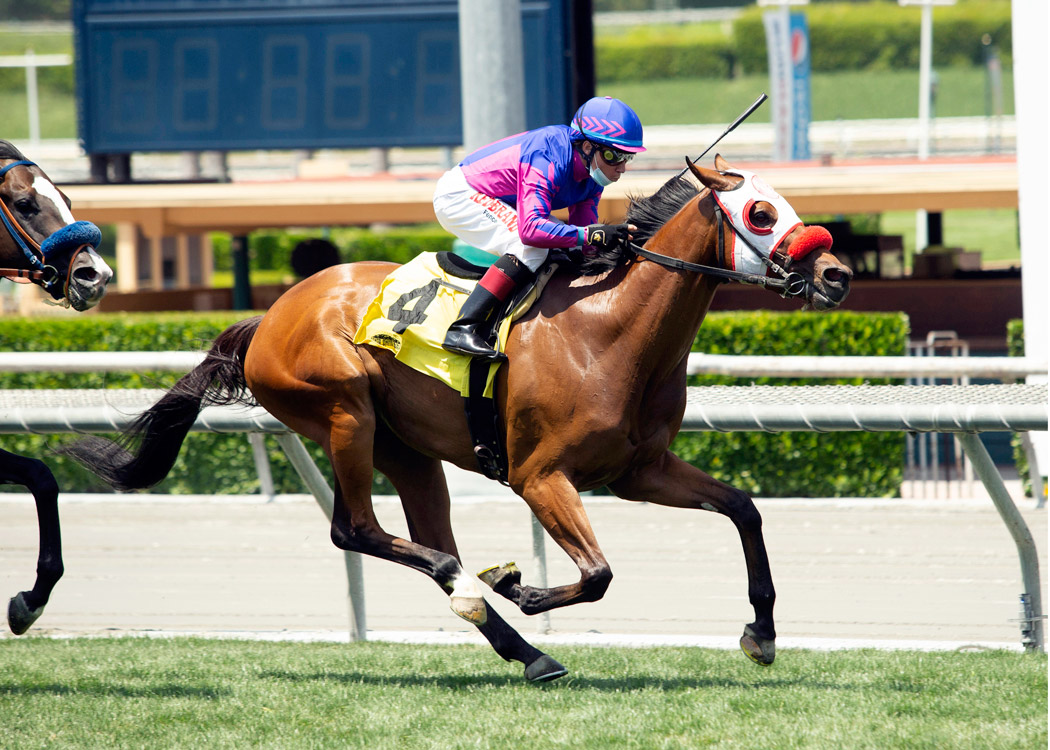 Margot's Boy wins a May 23 allowance optional claimer at Santa Anita