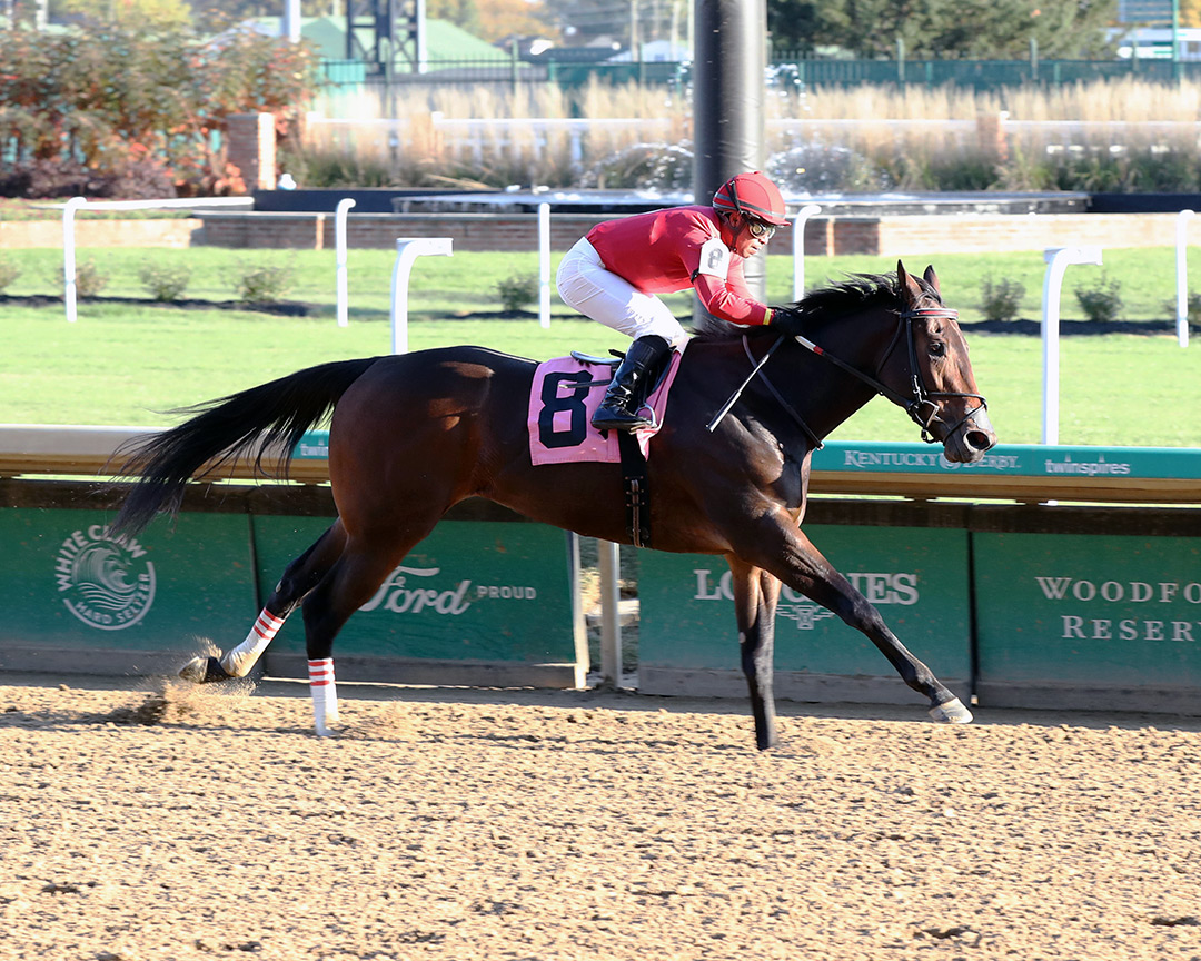 Mariah's Princess wins a Nov. 4 allowance at Churchill Downs