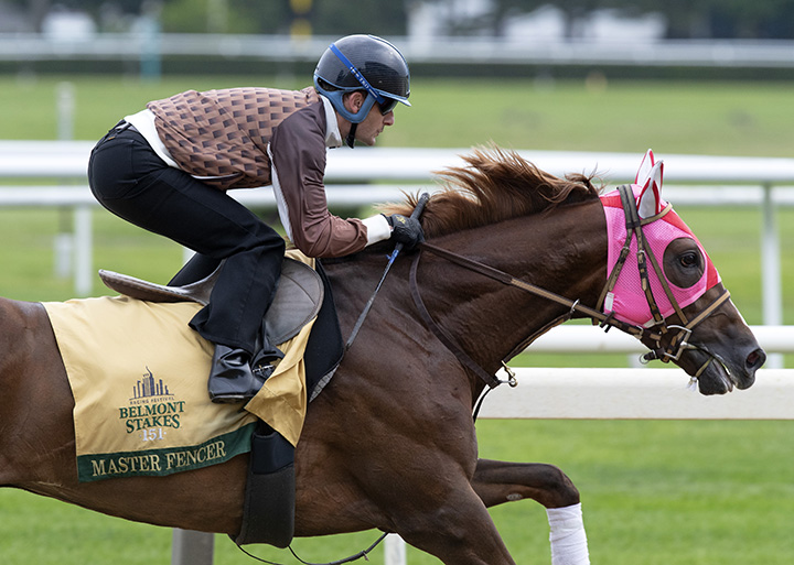 Master Fencer trains at Belmont on June 5