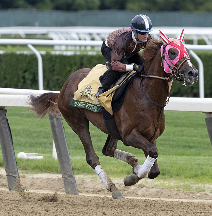 Master Fencer trains at Belmont on June 5