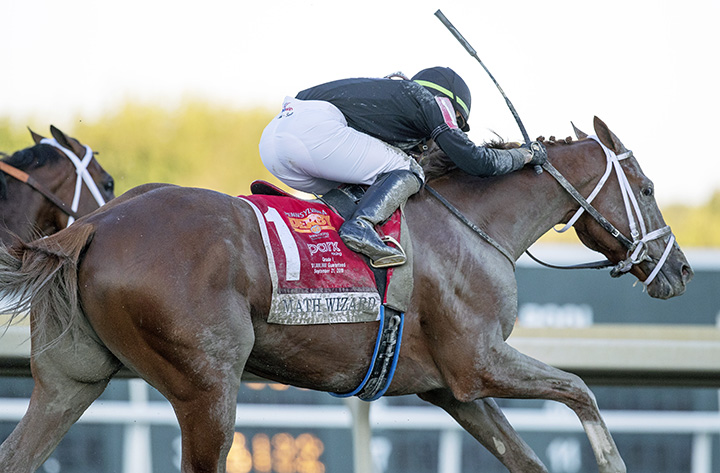 Math Wizard wins the 2019 Pennsylvania Derby at Parx Racing