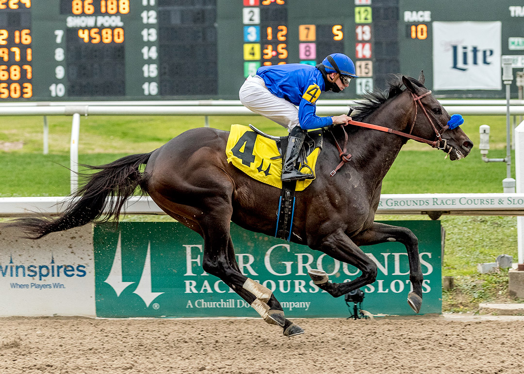 Maxfield wins the 2021 Mineshaft at Fair Grounds