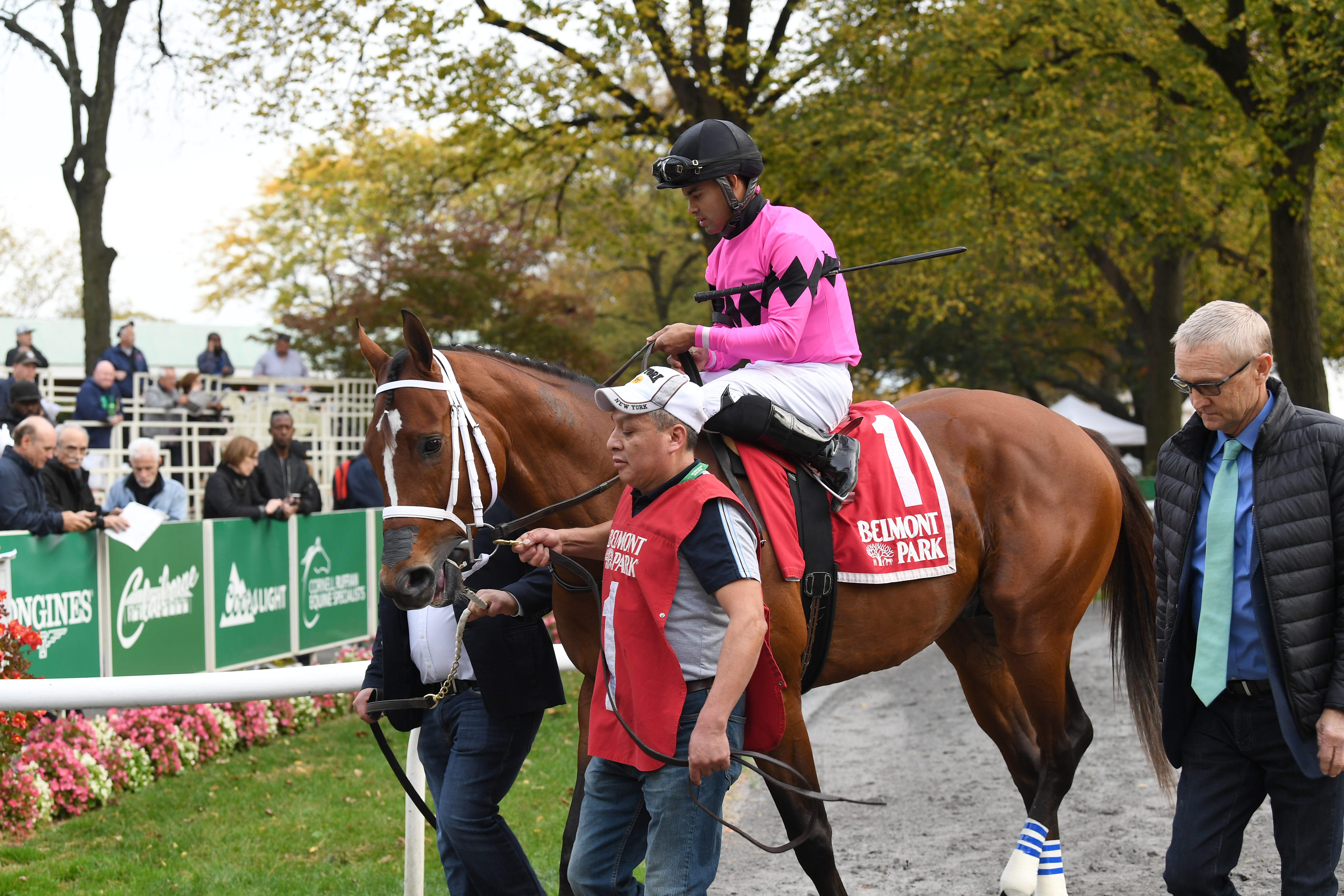 Maximum Security with Jason Servis prior to the 2019 Bold Ruler
