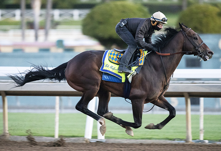 McKinzie works at Santa Anita