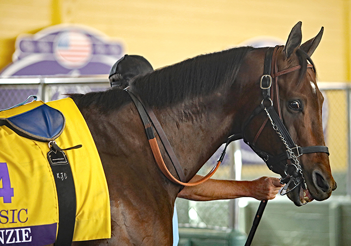 McKinzie at Santa Anita on Oct. 31