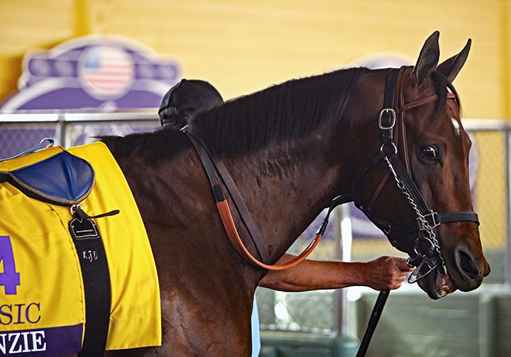 McKinzie at Santa Anita on Oct. 31