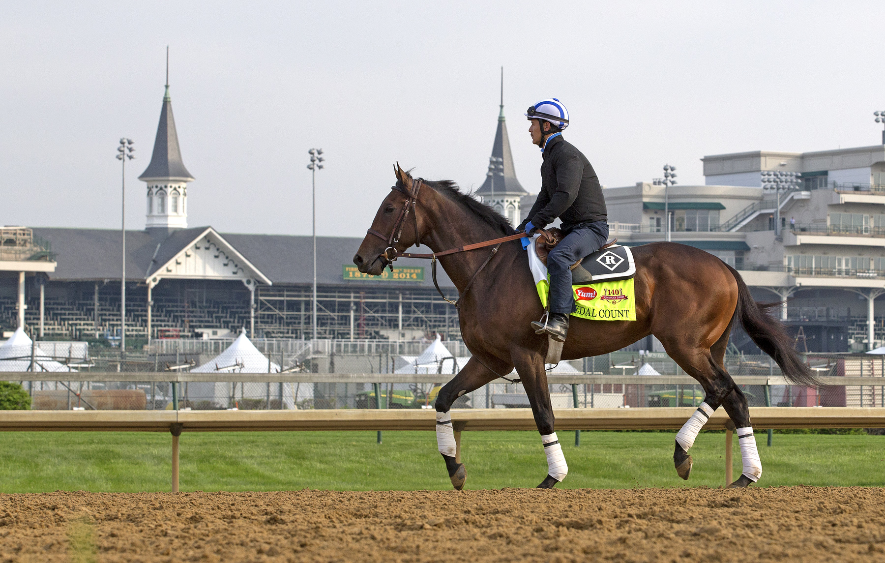 Medal Count at Churchill Downs
