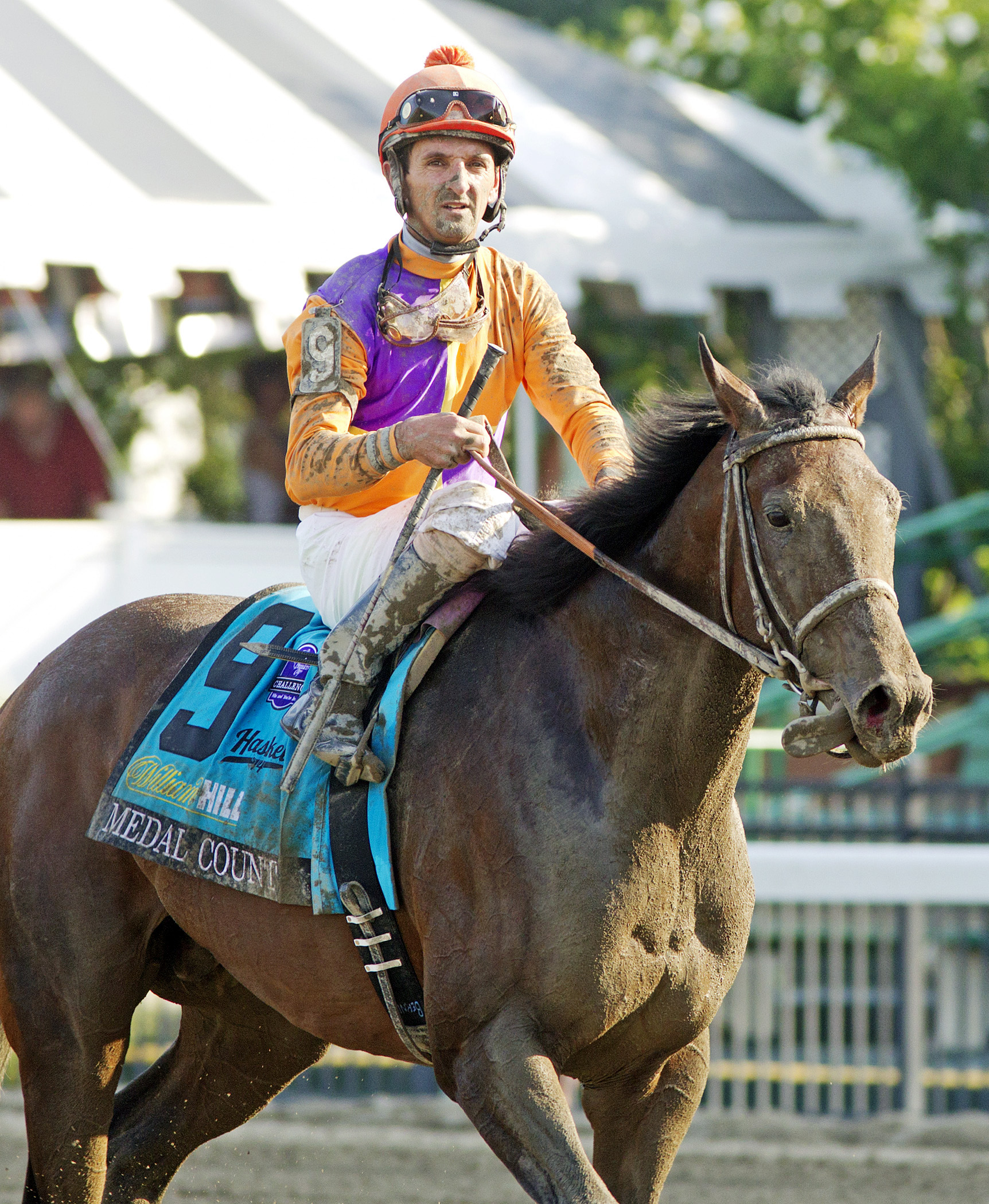 Medal Count after finishing ninth in the Haskell