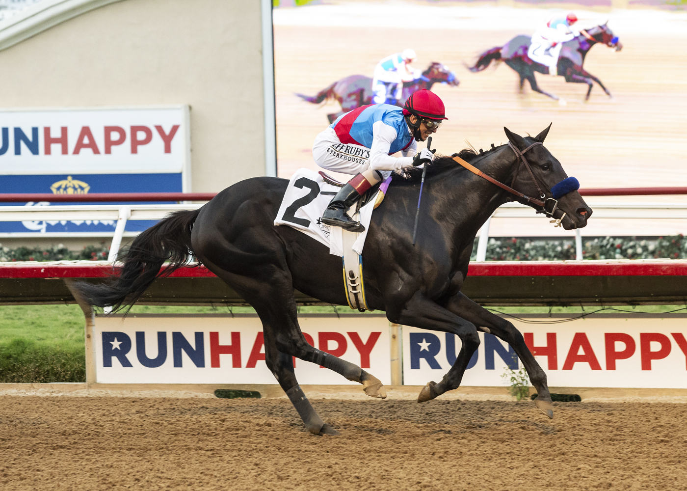 Medina Spirit wins Shared Belief Stakes 8-29-2021