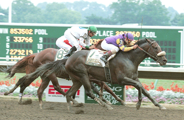 Menifee wins the 1999 Haskell