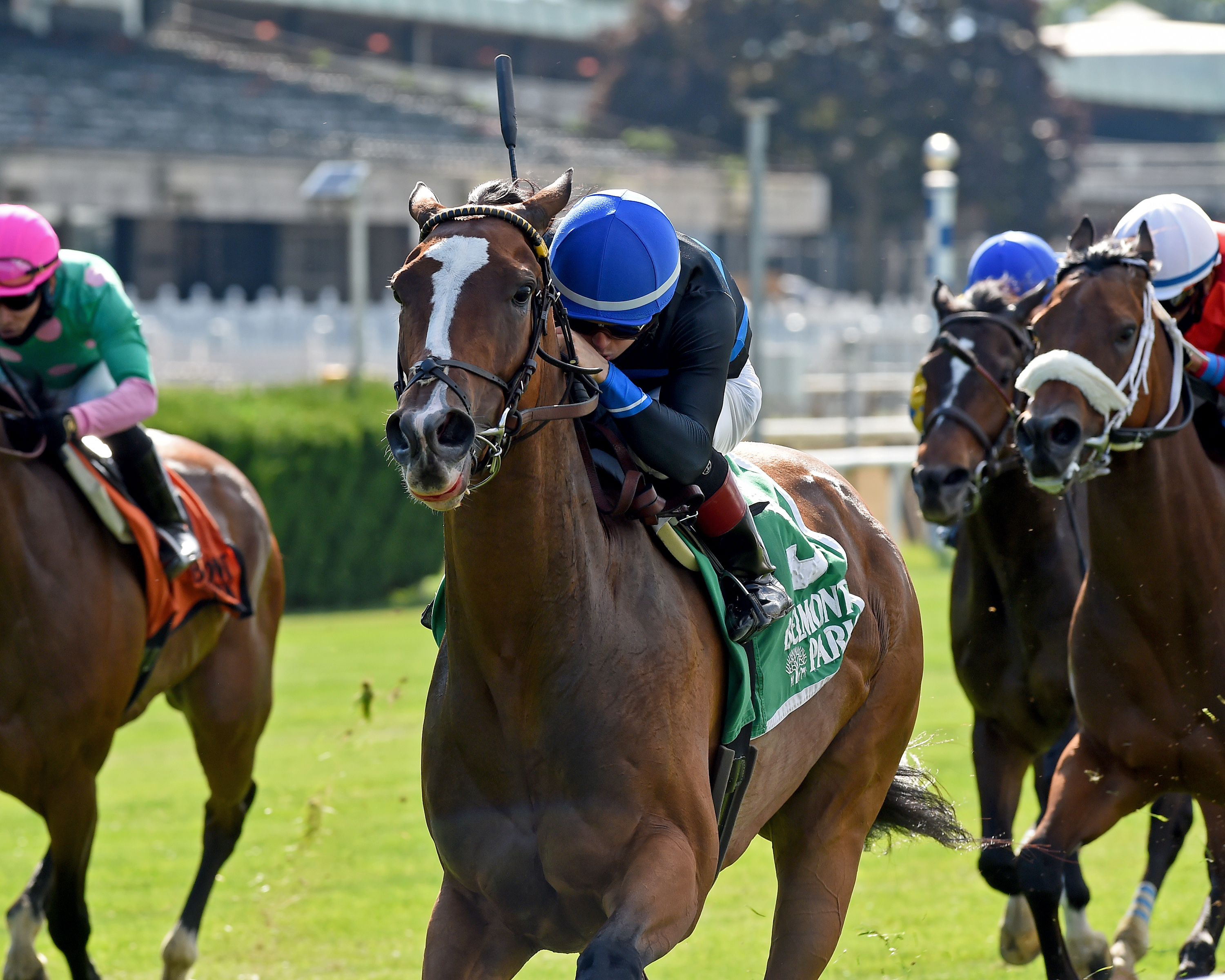 Mentality wins the Hessonite Stakes 6-26-2020