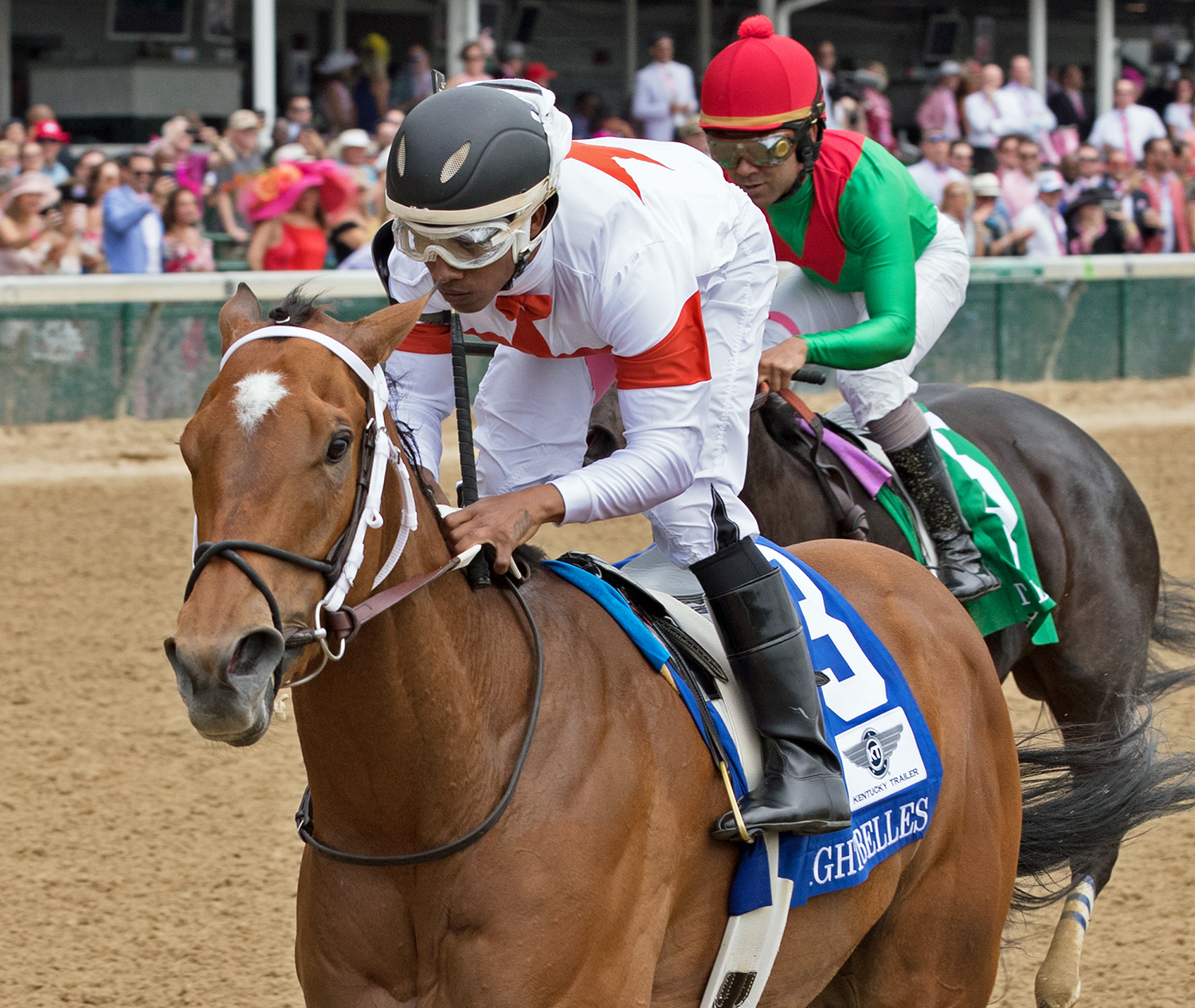 Mia Mischief wins the 2018 Eight Belles