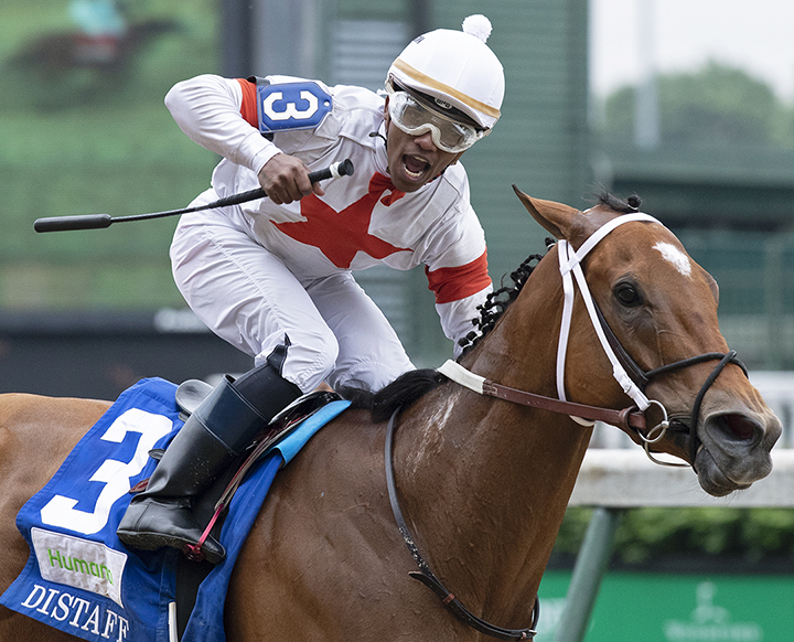 Mia Mischief wins the 2019 Humana Distaff